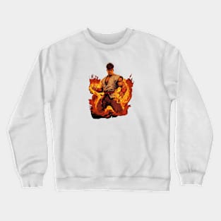 Ryu Street Fighter Design Crewneck Sweatshirt